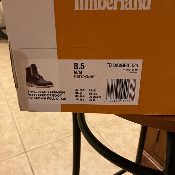 Timberland 6’ Premium Waterproof Dark Brown - Picture 5 of 7
